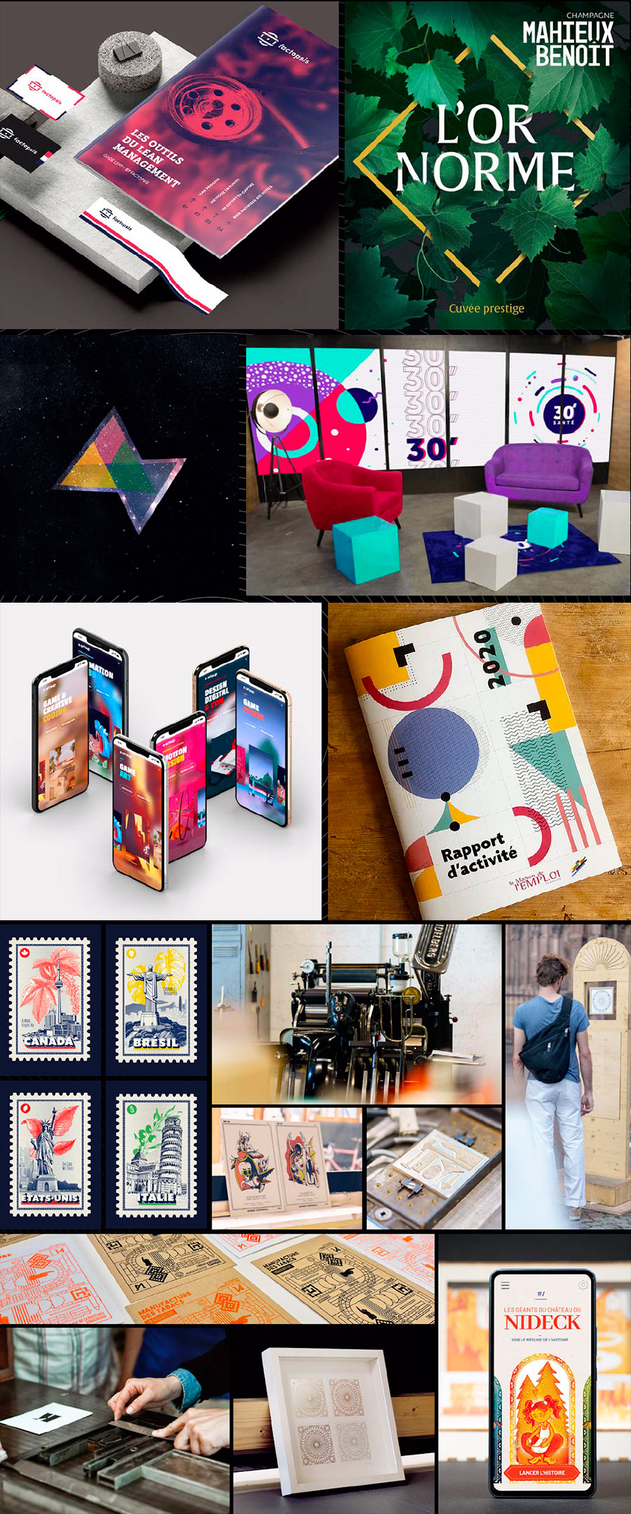 projets Studio de design graphique nun