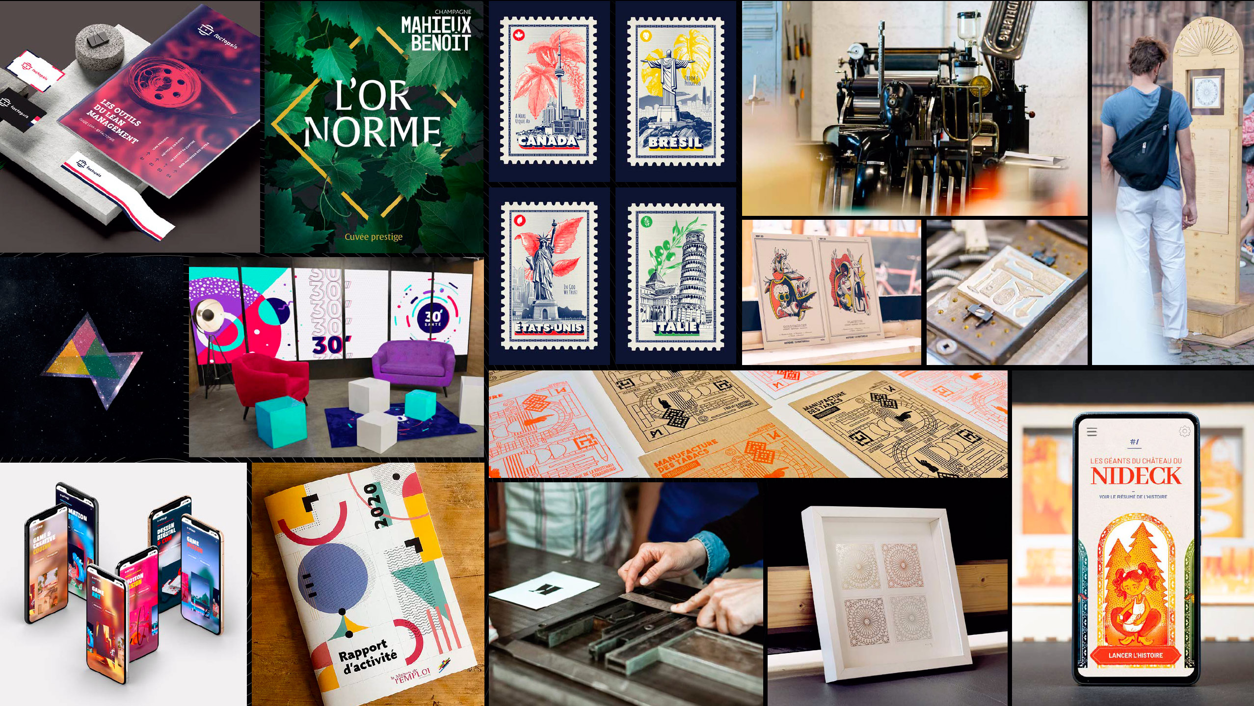 projets Studio de design graphique nun